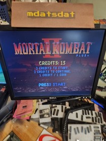 MORTAL KOMBAT 2 PLUS +  PCB JAMMA ARCADE 8 MEGABYTE ROM SET USED!!!!! MIDWAY