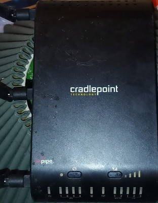 Cradlepoint MBR1400 Unlocked 3G Wi-Fi Router, Wireless/Ethernet, 4 LAN Ports