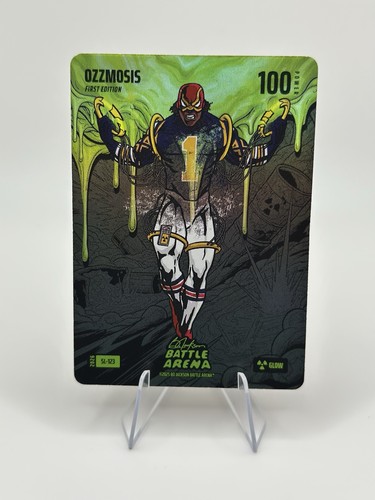 2026 Bo Jackson Battle Arena #SL-123 Ozzmosis Ozzie Albies Slime Glow SSP