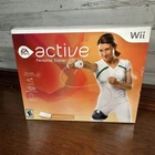 Wii Active Personal Trainer EA Sports Complete in Box Open Box Sealed Game