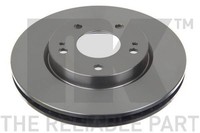 2X Bremsscheibe NK 203060 FüR Runner Mitsubishi Space Cargo Lancer 7 Outlander 1