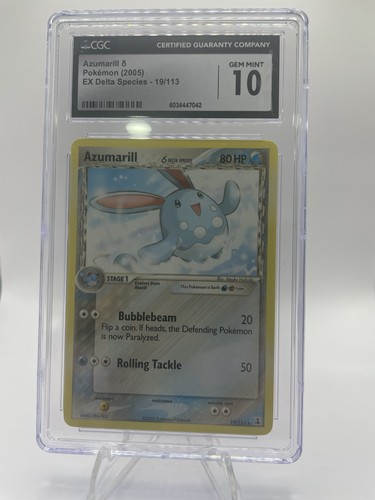 Azumarill δ graded CGC 10 for sale on eBay