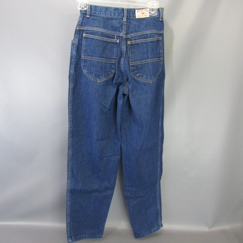 Brooks High Waist Jeans Vintage Denim Size 24x30 Classic Fit Womens Pleated - Picture 5 of 6