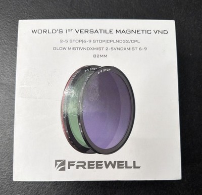 Freewell 82mm Versatile Magnetic VND Filter System FW-82-MAGVND - Damage/ As-Is