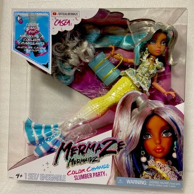 Mermaze Mermaidz Slumber Party Colour Change Casea Doll Age 4+