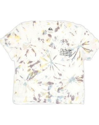 QUIKSILVER Womens Crop Standard Fit T-Shirt Top UK 18 XL Multicoloured AC58