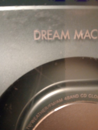 Sony Dream Machine Blue ICF-CD855V CD Player Alarm Clock Radio - Tested Working! - Picture 3 of 15