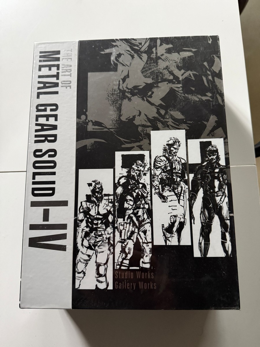Art of Metal Gear Solid I IV by Y. Shinkawa (2018, Hardcover) for