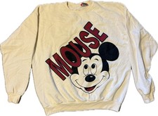 Rare VTG 90s MICKEY MOUSE Disney Crewneck Oversized Sweatshirt Adult OS Fits All