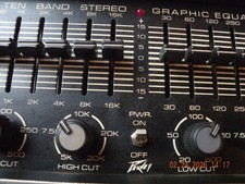 Peavey 10 Band Stereo Graphic Equalizer