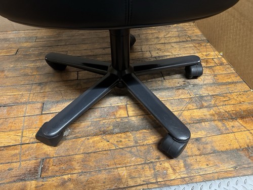 Vintage Herman Miller Geoff Hollington Executive Leather Office Chair Black - Picture 14 of 16