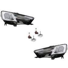 Scheinwerfer Osram Night Breaker Laser Links Rechts Set passend für Audi A4 