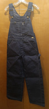 Vintage Sears 70s-80s USA Union Made Denim Jean Carpenter Bib Overalls 30x30