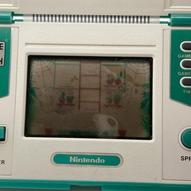 Nintendo Game & Watch Green House GH-54 Multi Screen Tested from Japan Rare