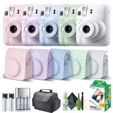 FUJIFILM INSTAX MINI 12 Instant Film Camera with Instant Film Variation