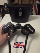 ZOMZ 12 X 40 BINOCULARS ~ USSR With  Case ~  Working Condition Military 🇬🇧