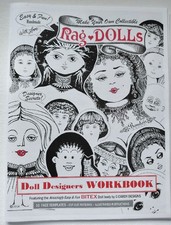 Doll Designers Work Book with UNCUT Patterns, Dollmaking, Doll Crafting