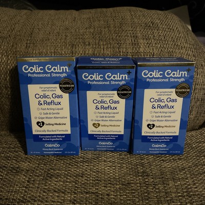 3-Colic Calm Extra Support Colic Gas & Fussiness Relief for Infants 2 fl oz 4/25
