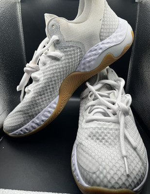 Nike Renew Elevate 2 Summit White Gum Basketball Shoes Size 13M CW3406-100 NWOB