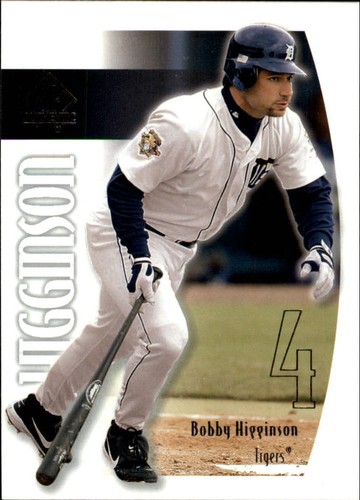 2002 SP Authentic Bobby Higginson #29 card