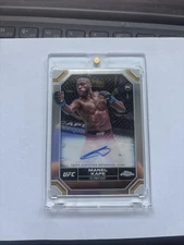 L70,459 - 2024 Topps Chrome UFC Chrome Rookie Auto #CRAMKA Manel Kape Encased