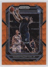 2022-23 Panini Prizm Orange Wave Prizm /60 Kenneth Lofton Jr #253 Rookie RC