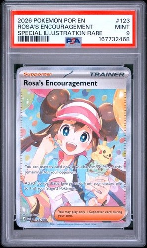 Rosa's Encouragement graded PSA 9 for sale on eBay
