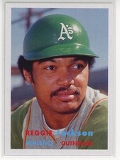 2021 Topps Archives #15 Reggie Jackson Oakland Athletics