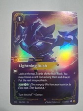 Lightning Rush [Foil] #156 Prices | Riftbound Vendetta