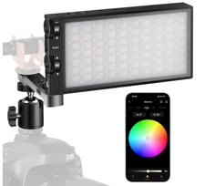 Pixel G1s RGB Video Light, Built-in 12W Rechargeable Battery LED Camera Light