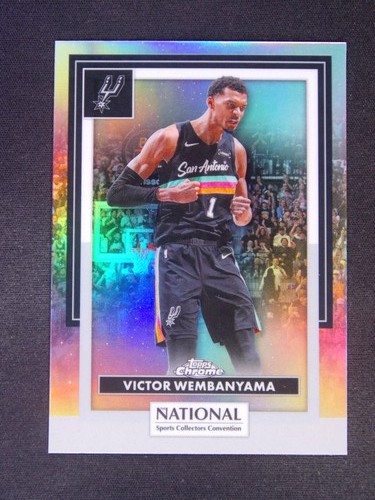 2025-26 Topps Chrome National NSCC Victor Wembanyama #NBA-02 Refractor #c002