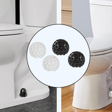 2 Pieces Ceramic Toilet Bolt Covers Toilets Decoration Useful Practical Cute