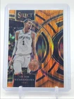 VICTOR WEMBANYAMA 2023-24 SELECT PREMIER ROOKIE ORANGE FLASH PRIZM RC Q4528