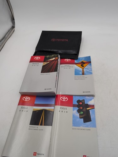 2019 Toyota RAV4 LE XLE Premium Limited Adventure Owners Manuals Owner Books Set