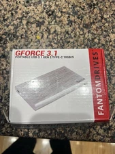 FANTOM DRIVES TITANIUM 500GB External USB 3.1 HARD DRIVE