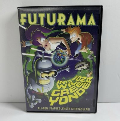 FUTURAMA: INTO THE WILD GREEN YONDER Blockbuster DVD OOP