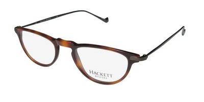 NEW HACKETT BESPOKE HEB 219 EYEGLASS FRAME 48-21-150 OVAL FULL-RIM TORTOISE