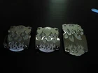 CAR MANUAL TRANSMISSION PEDALS ALLOY METAL FLAME MODEL  X 3 PIECES