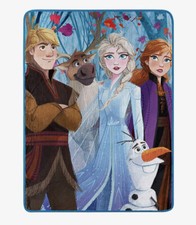 NWT Disney's Frozen 2 Silk Touch Elsa Anna Olaf 50 x 60 Throw
