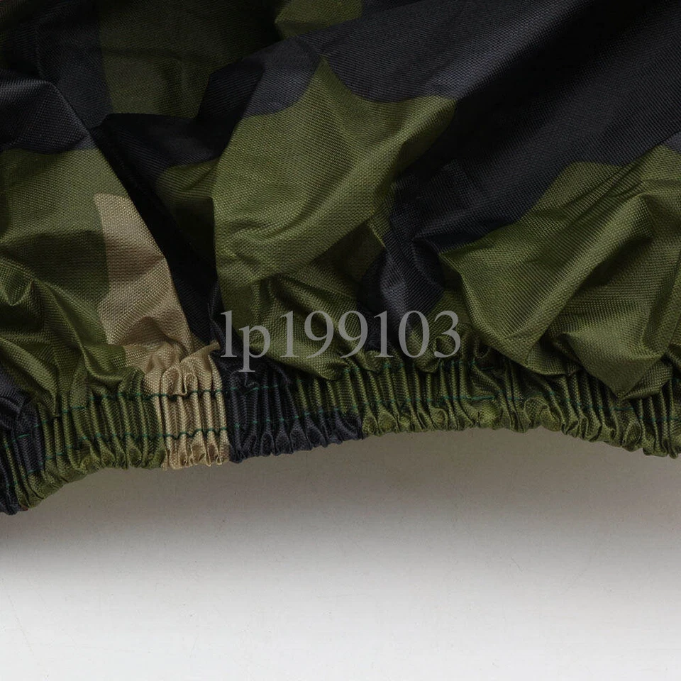 Protector antipolvo cubierta camuflaje L para Kawasaki Ninja 250R 300 400 Foto 2 de 4