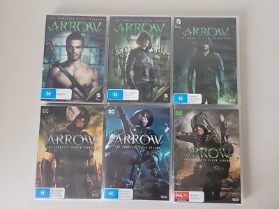 Arrow Complete Season 1-6 1 2 3 4 5 6 DVD Region 4 PAL FREE POSTAGE