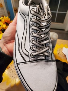 vans old skool sketch