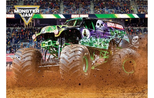 Eurographics Puzzle Monster Jam Grave Digger Tin 8551-5943 550 Pieces New NIB - Picture 3 of 3