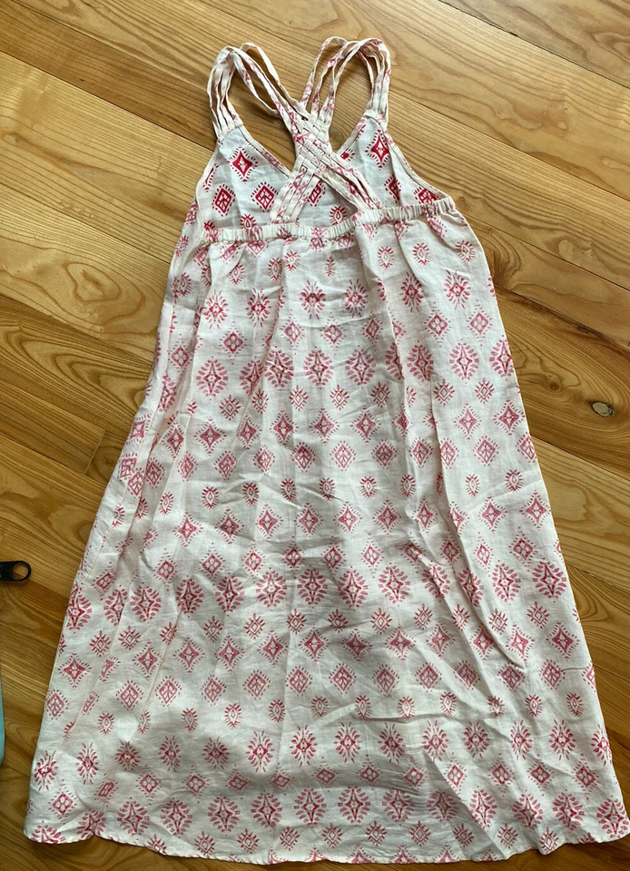 Vestido/traje de baño de lino para mujer Foto 3 de 4