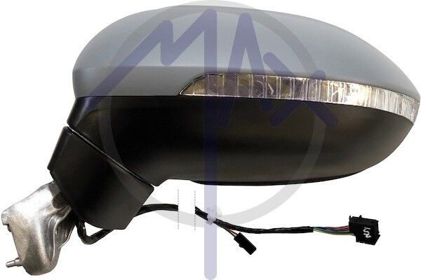 Spiegel Elec Grundierung Pfeil Spiegel Crom Begriff 6 Pin Für Passat VII 2014 SX