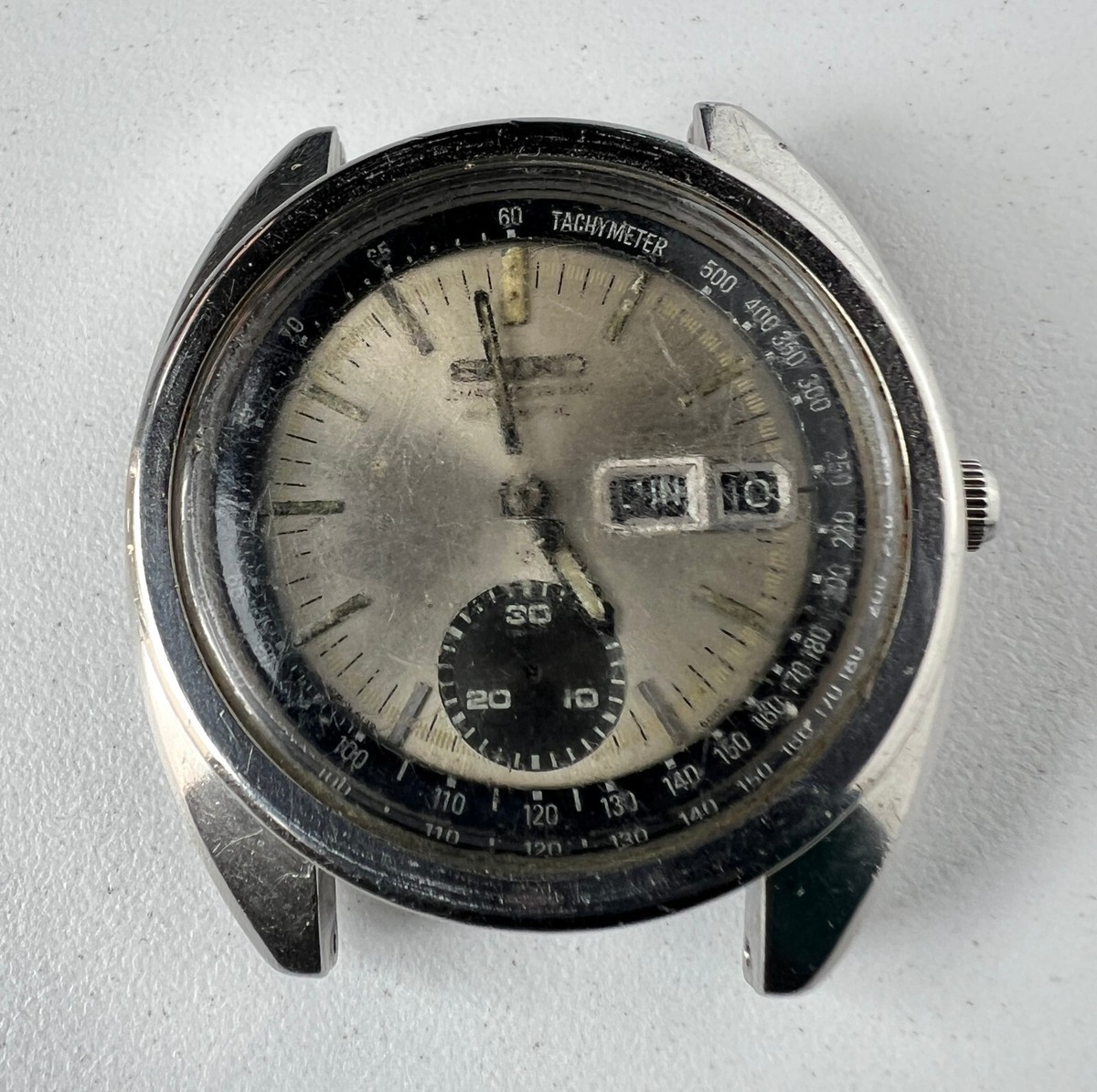 SEIKO 6139-6012セイコーシングルクロノ　自動巻き　オクタゴンケース セイコー SEIKO クロノグラフ 6139-6012 1つ目クロノグラフ