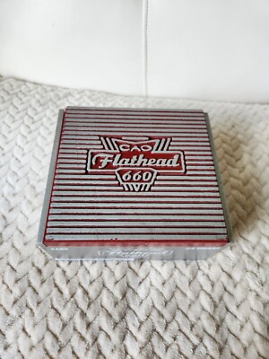 CAO Flathead 660 Carb Empty Wooden Cigar Box 7 x6¾x3 