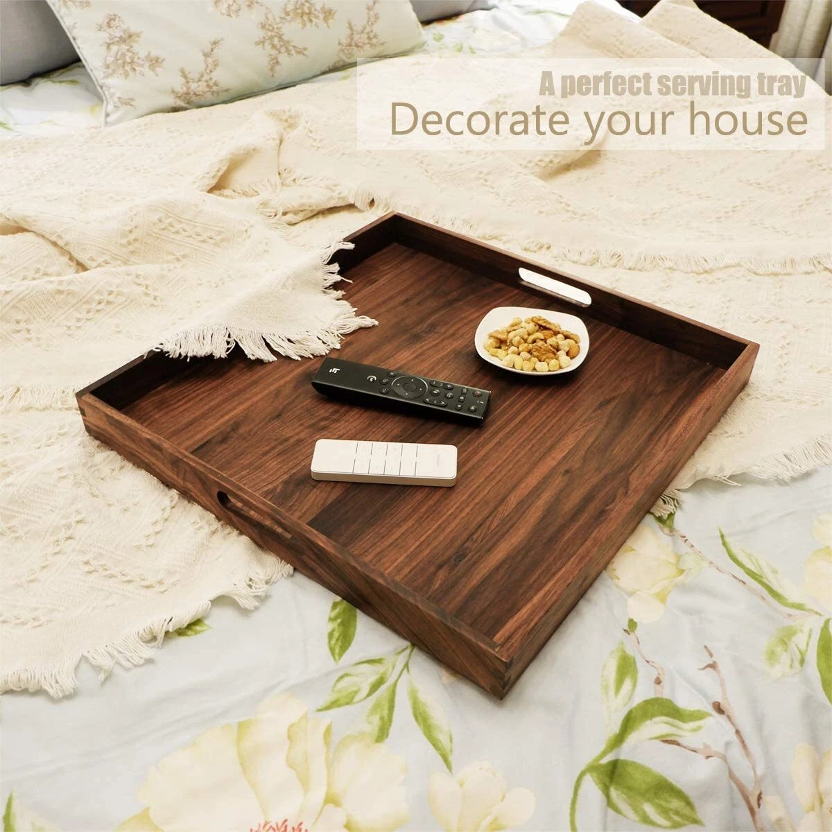 Extra large 2024 square ottoman tray