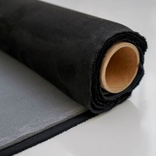 Black Headlining Foam Backed Suede Stretch Material for Auto Car Headliner
