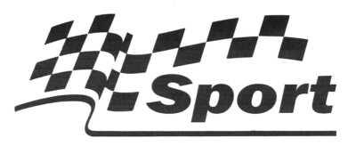Sport Auto Aufkleber 2x, Links + Rechts, 14x5cm, Racing , Sticker Auto Tuning